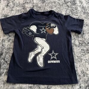Dallas Cowboys Toddler Stiff Arm Tee Shirt Nay Blue Size‎ 3T Football Kids Funny